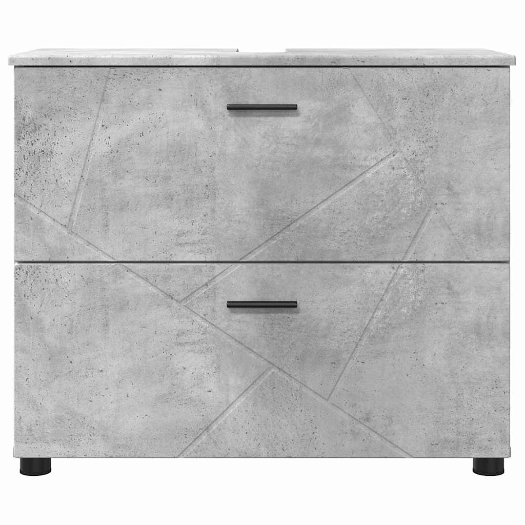 Mobile da Bagno Grigio cemento 76,5 x 35 x 64 cm | homemem39