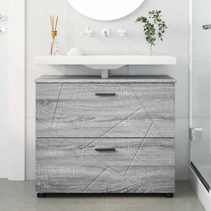 Mobile da Bagno Grigio Sonoma 76,5 x 35 x 64 cm | homemem39