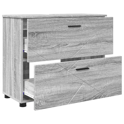Mobile da Bagno Grigio Sonoma 76,5 x 35 x 64 cm | homemem39