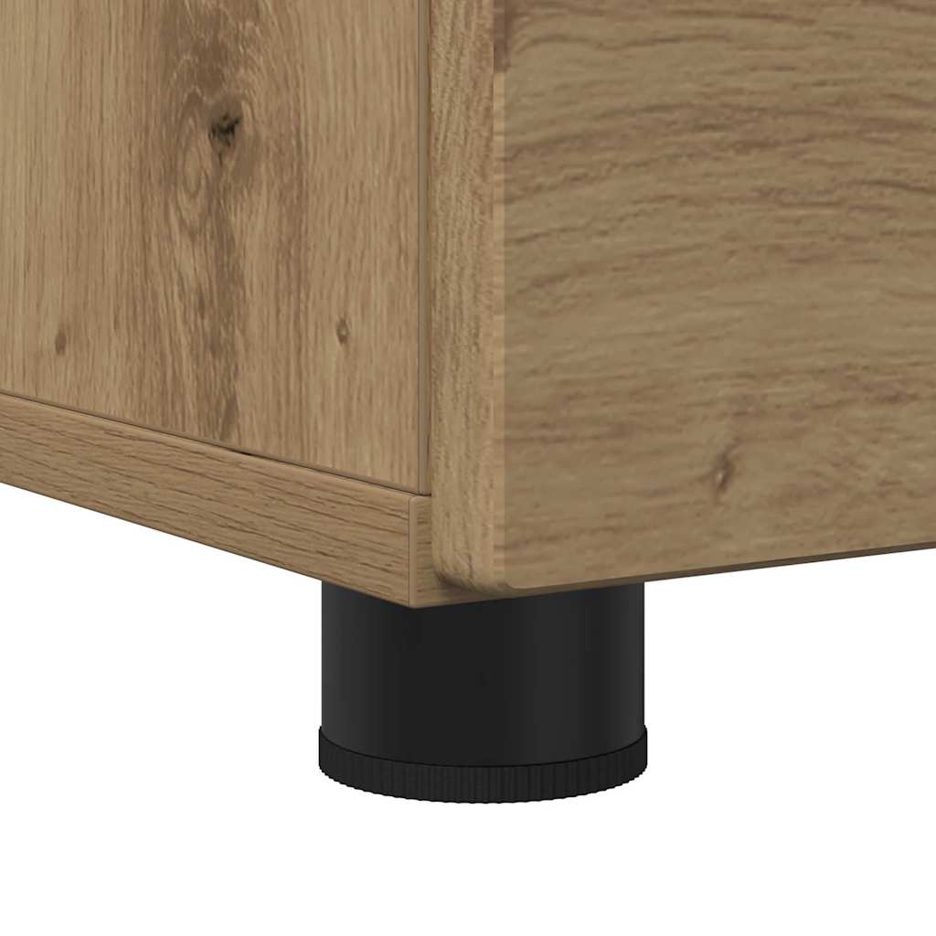 Mobile da Bagno con porta Rovere artigianale 76,5 x 35 x 64 cm | homemem39