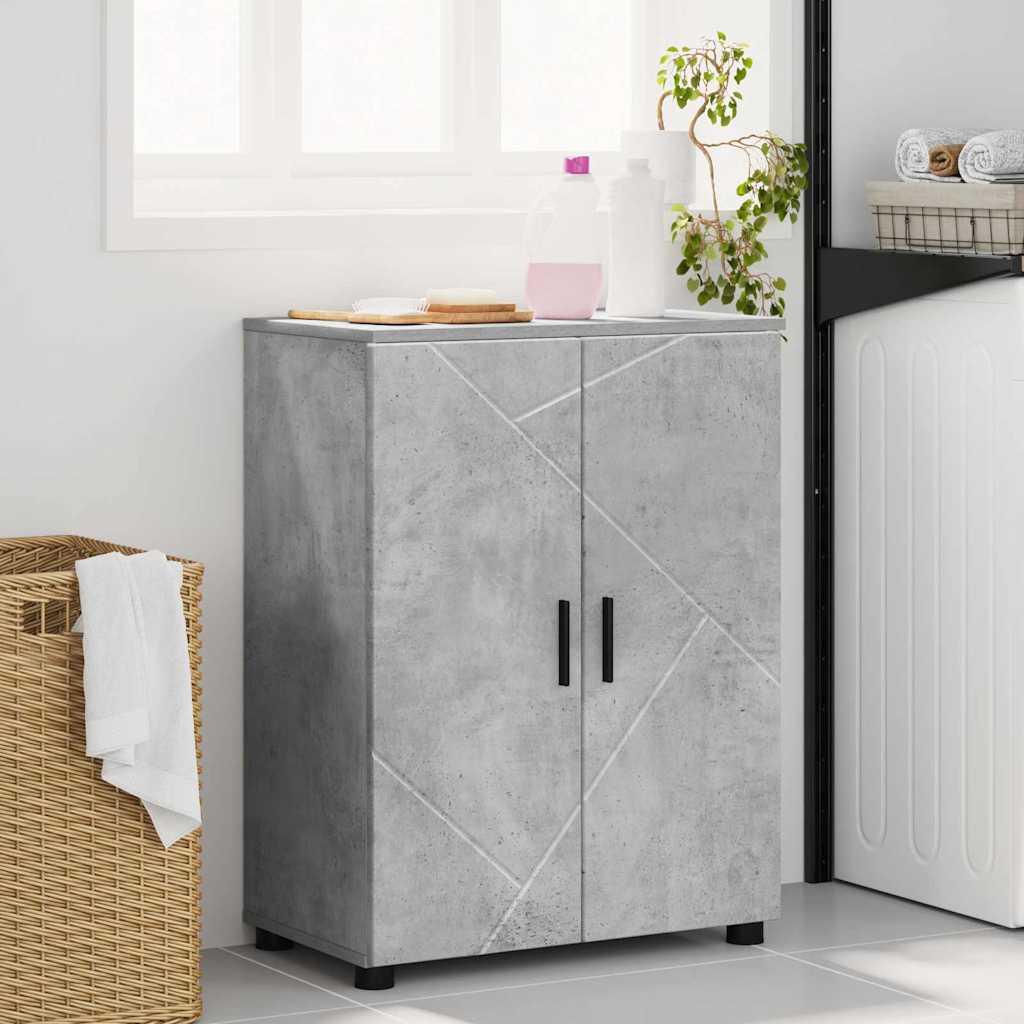 Mobile da Bagno Grigio cemento 60 x 35 x 80 cm | homemem39