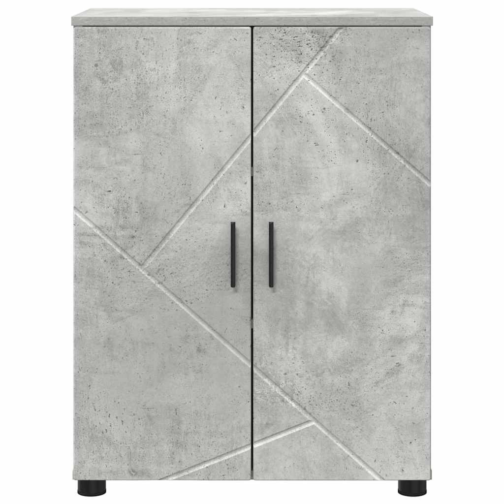 Mobile da Bagno Grigio cemento 60 x 35 x 80 cm | homemem39