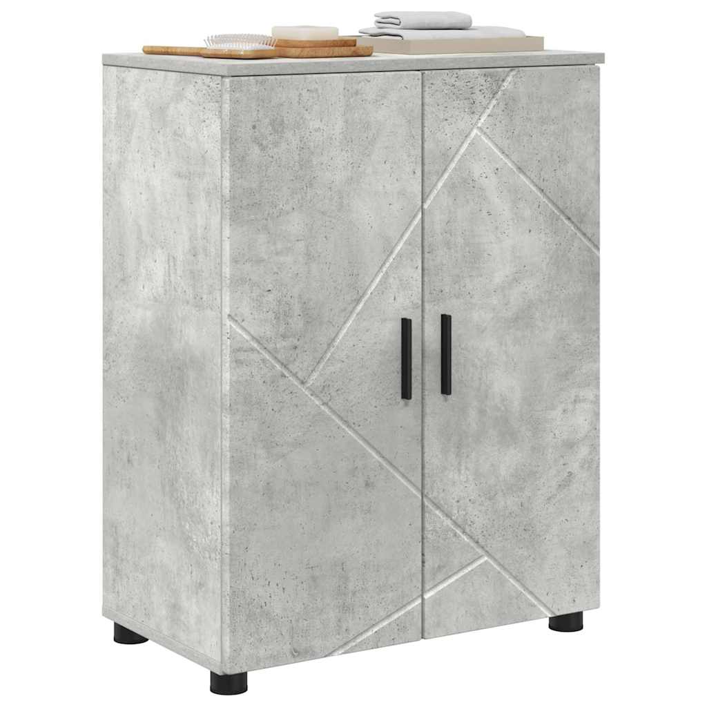Mobile da Bagno Grigio cemento 60 x 35 x 80 cm | homemem39