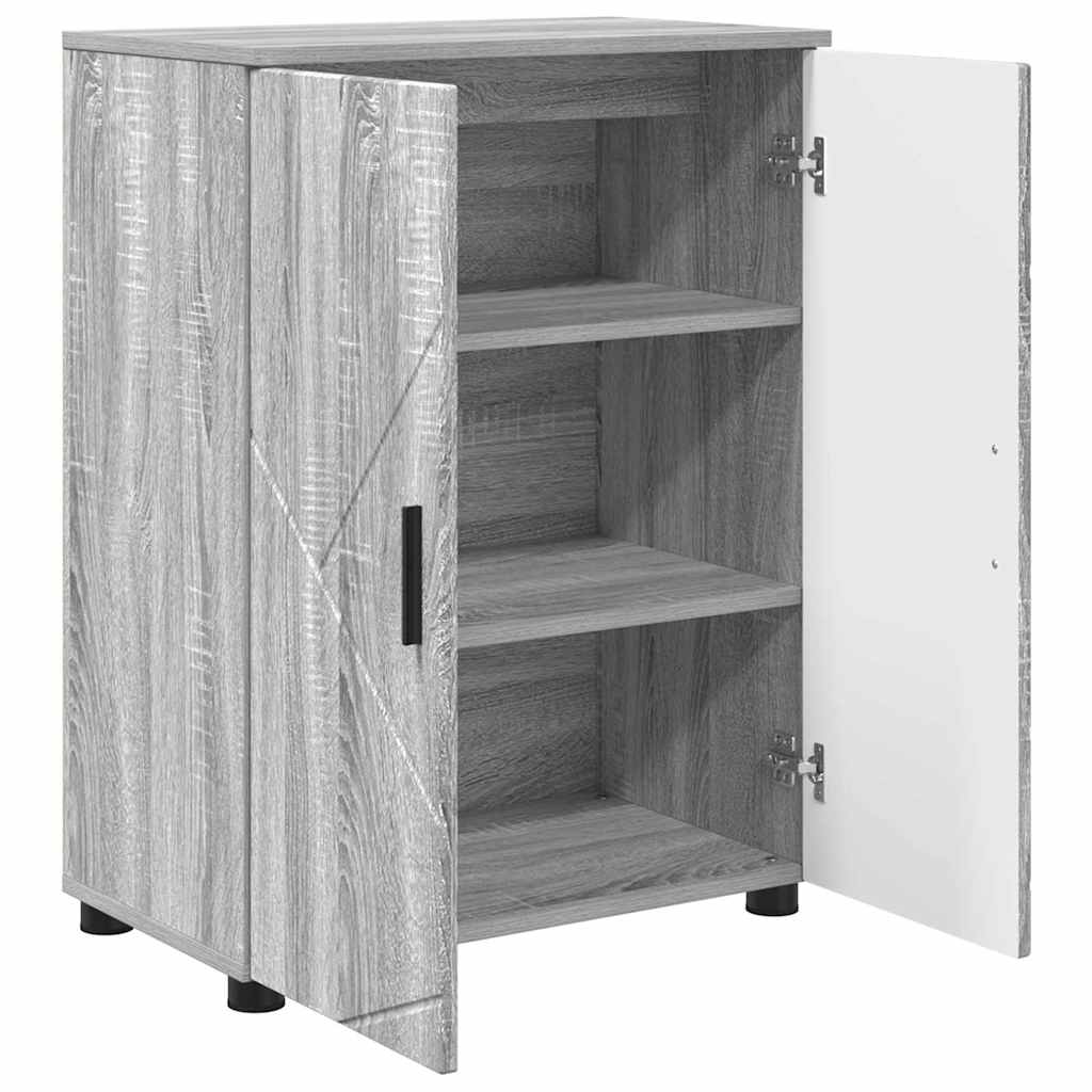 Mobile da Bagno Grigio Sonoma 60 x 35 x 80 cm | homemem39