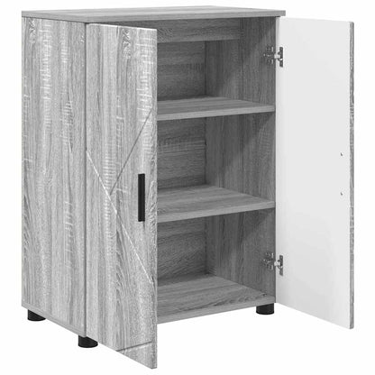Mobile da Bagno Grigio Sonoma 60 x 35 x 80 cm | homemem39