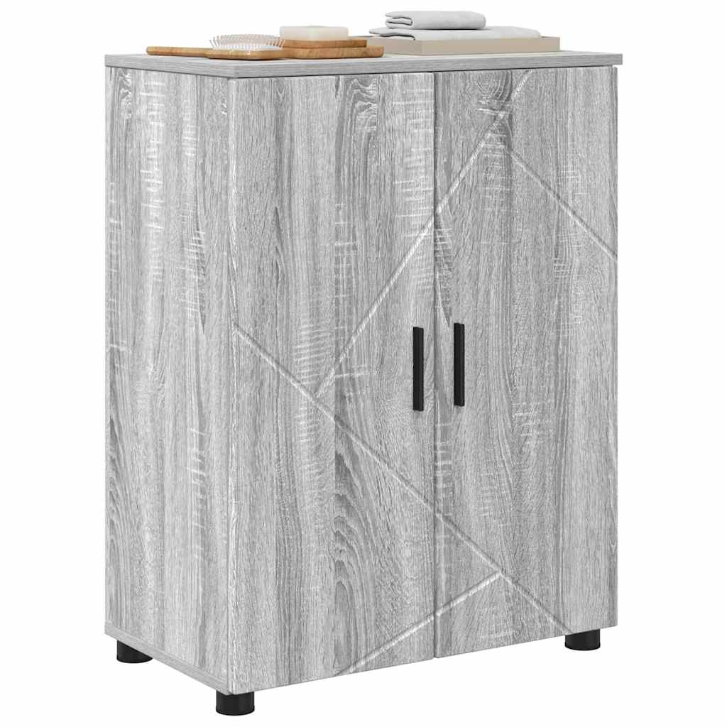 Mobile da Bagno Grigio Sonoma 60 x 35 x 80 cm | homemem39
