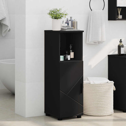 Mobile da Bagno Nero 30 x 35 x 95 cm | homemem39