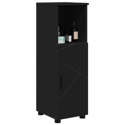 Mobile da Bagno Nero 30 x 35 x 95 cm | homemem39