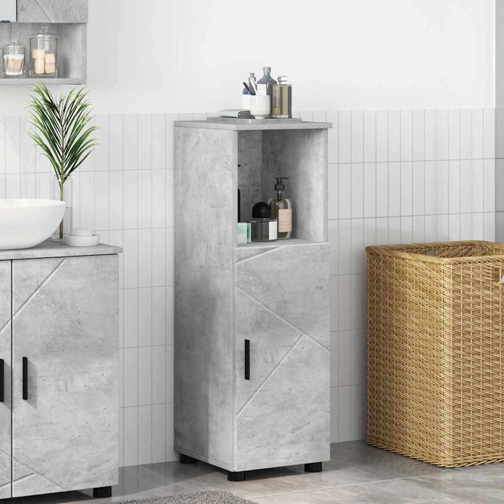 Mobile da Bagno Grigio cemento 30 x 35 x 95 cm | homemem39