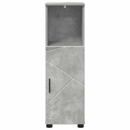 Mobile da Bagno Grigio cemento 30 x 35 x 95 cm | homemem39
