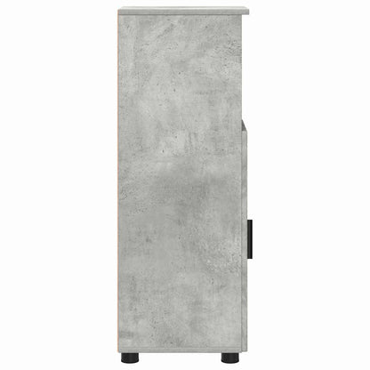 Mobile da Bagno Grigio cemento 30 x 35 x 95 cm | homemem39