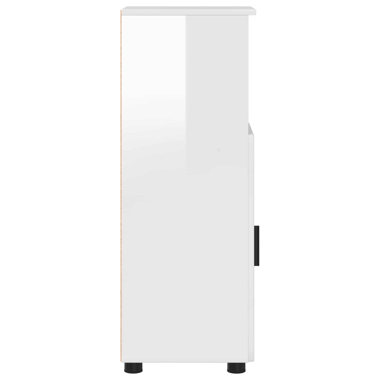 Mobile da Bagno Bianco Lucido 30 x 35 x 95 cm | homemem39