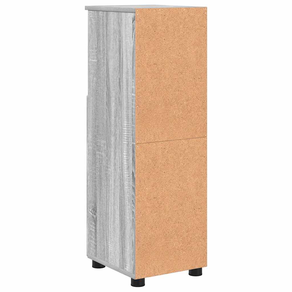 Mobile da Bagno Grigio Sonoma 30 x 35 x 95 cm | homemem39