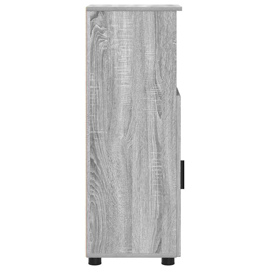 Mobile da Bagno Grigio Sonoma 30 x 35 x 95 cm | homemem39