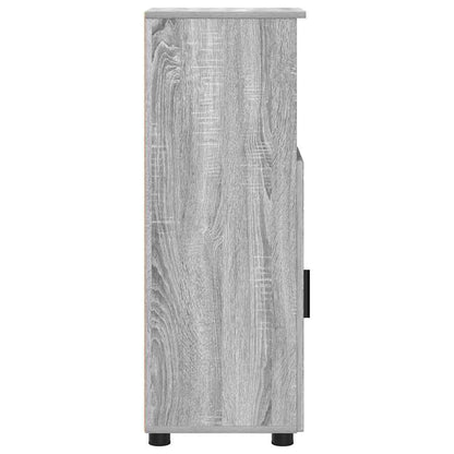 Mobile da Bagno Grigio Sonoma 30 x 35 x 95 cm | homemem39