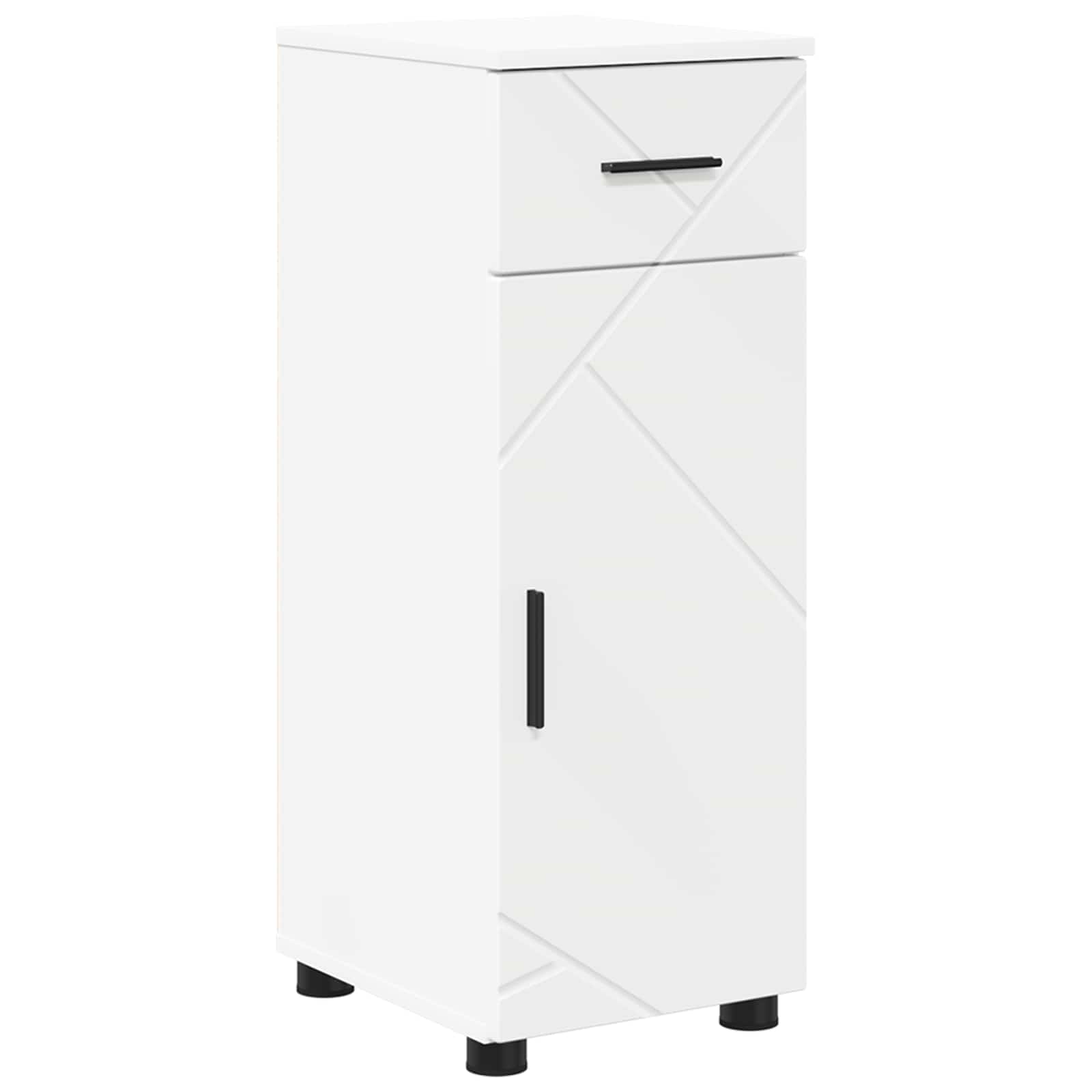Mobile da Bagno Bianco 30 x 35 x 80 cm | homemem39