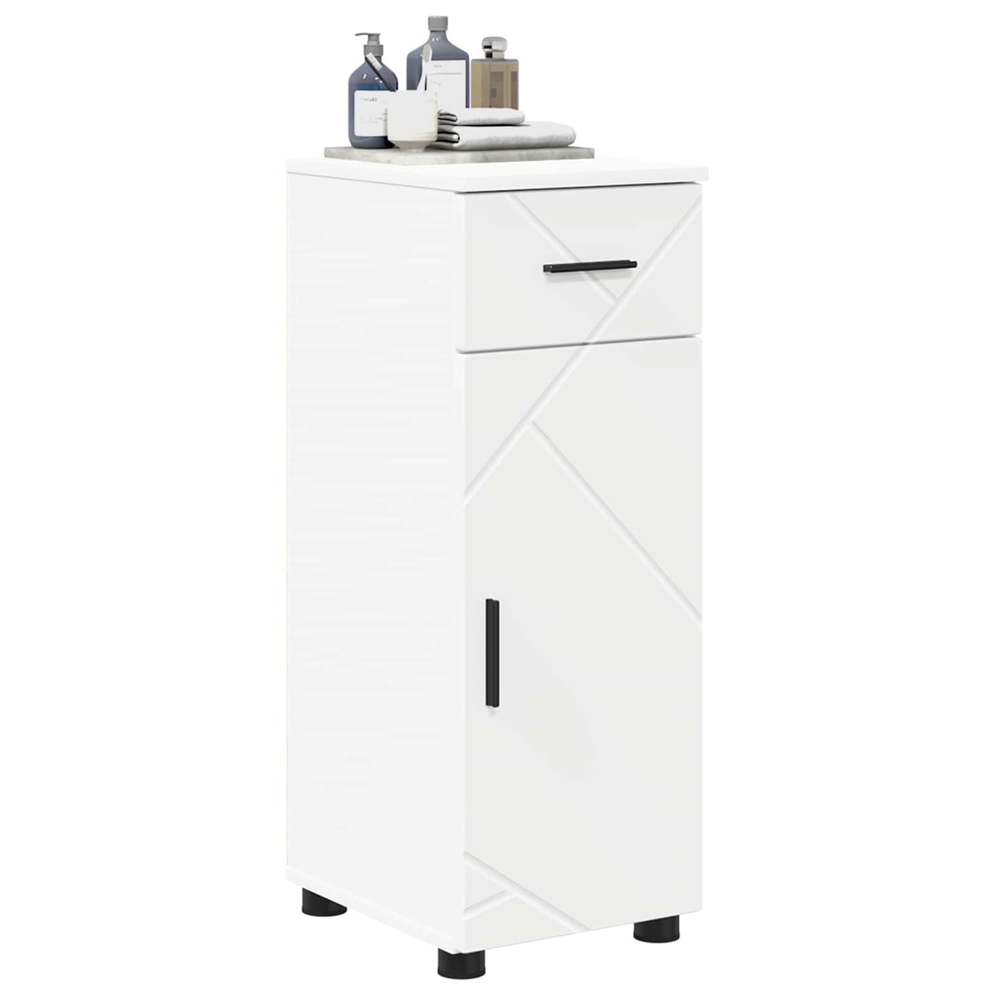 Mobile da Bagno Bianco 30 x 35 x 80 cm | homemem39