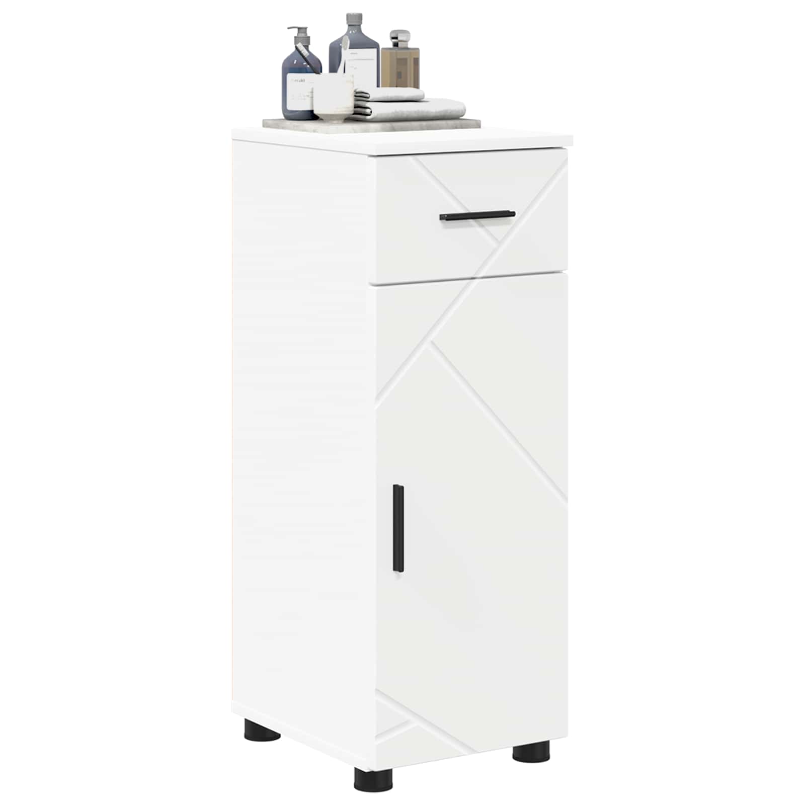 Mobile da Bagno Bianco 30 x 35 x 80 cm | homemem39