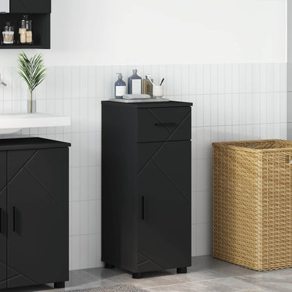 Mobile da Bagno Nero 30 x 35 x 80 cm | homemem39