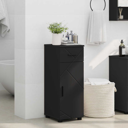 Mobile da Bagno Nero 30 x 35 x 80 cm | homemem39