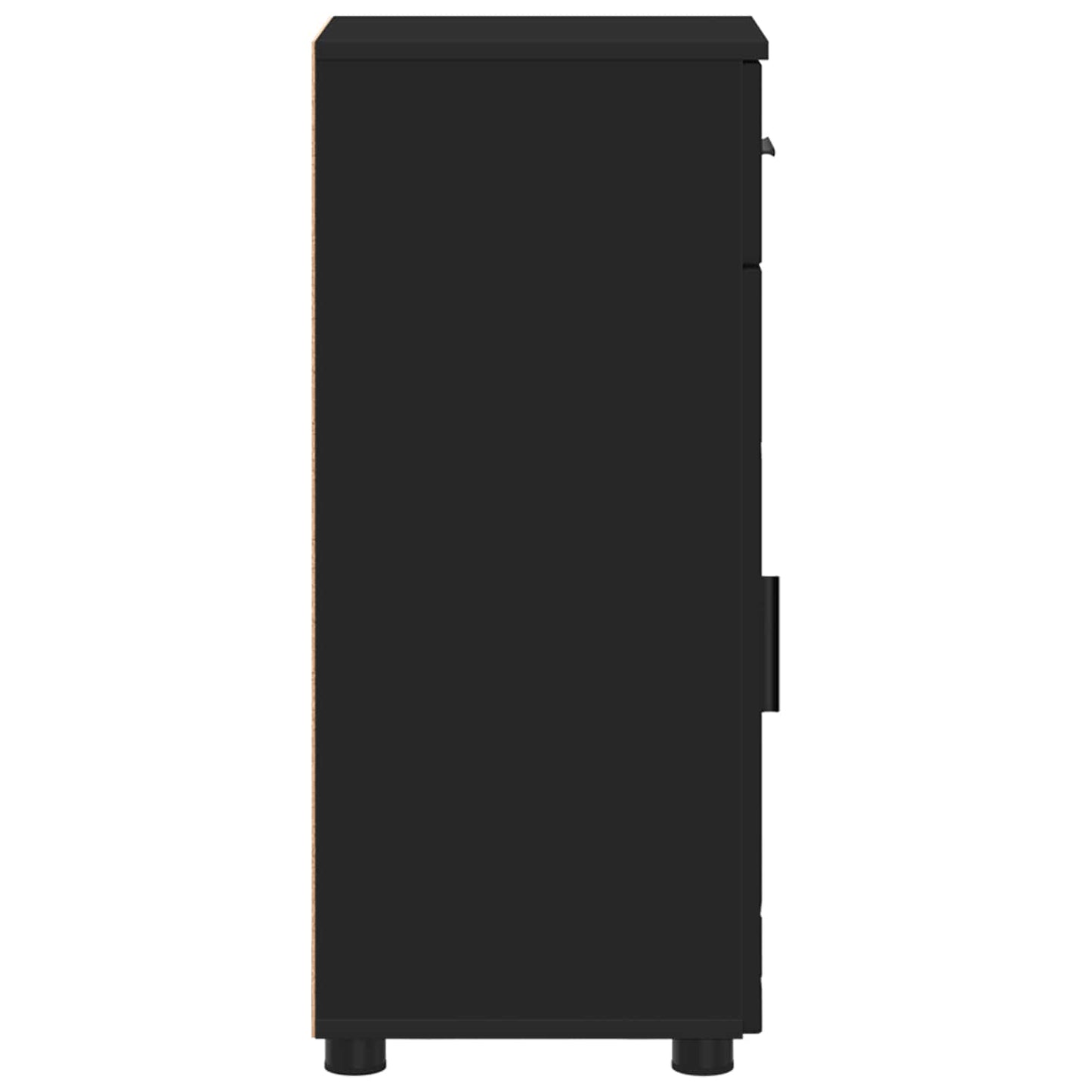 Mobile da Bagno Nero 30 x 35 x 80 cm | homemem39