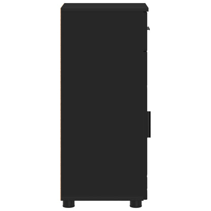 Mobile da Bagno Nero 30 x 35 x 80 cm | homemem39