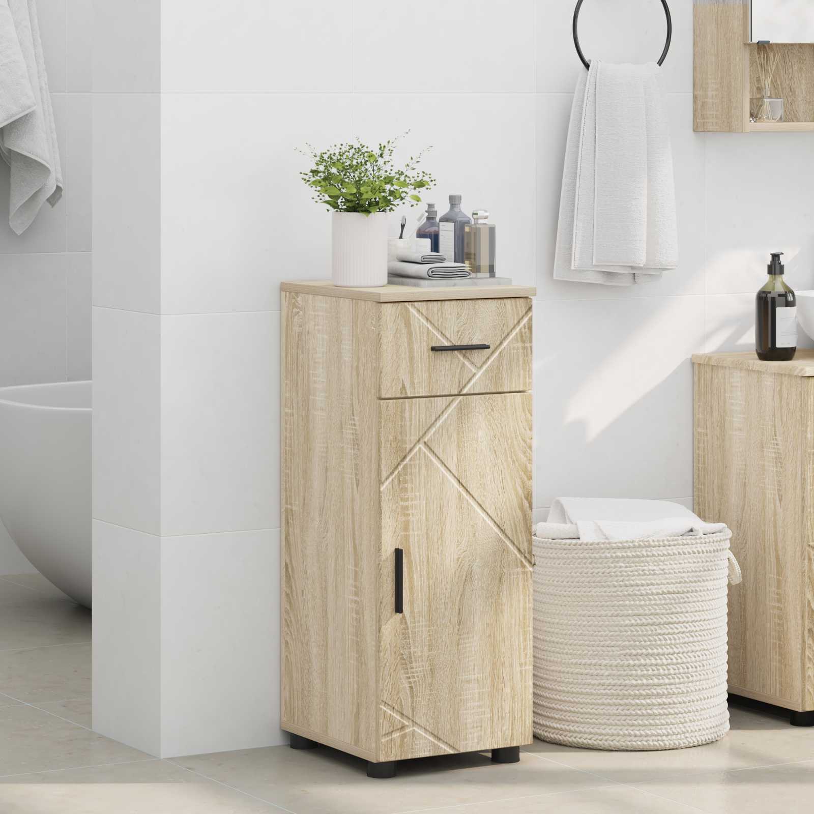 Mobile da Bagno Rovere Sonoma 30 x 35 x 80 cm | homemem39