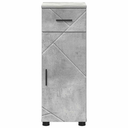 Mobile da Bagno Grigio cemento 30 x 35 x 80 cm | homemem39
