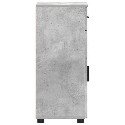 Mobile da Bagno Grigio cemento 30 x 35 x 80 cm | homemem39