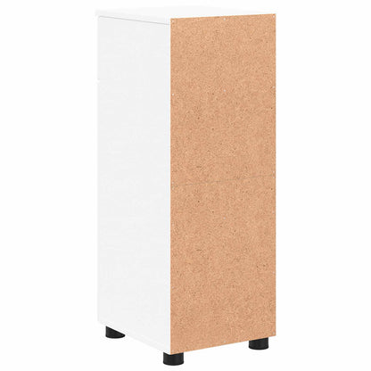 Mobile da Bagno Bianco Lucido 30 x 35 x 80 cm | homemem39