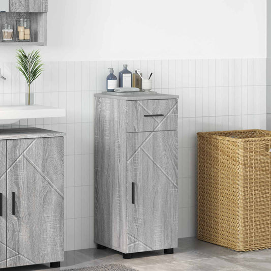 Mobile da Bagno Grigio Sonoma 30 x 35 x 80 cm | homemem39
