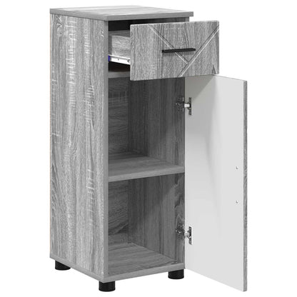 Mobile da Bagno Grigio Sonoma 30 x 35 x 80 cm | homemem39