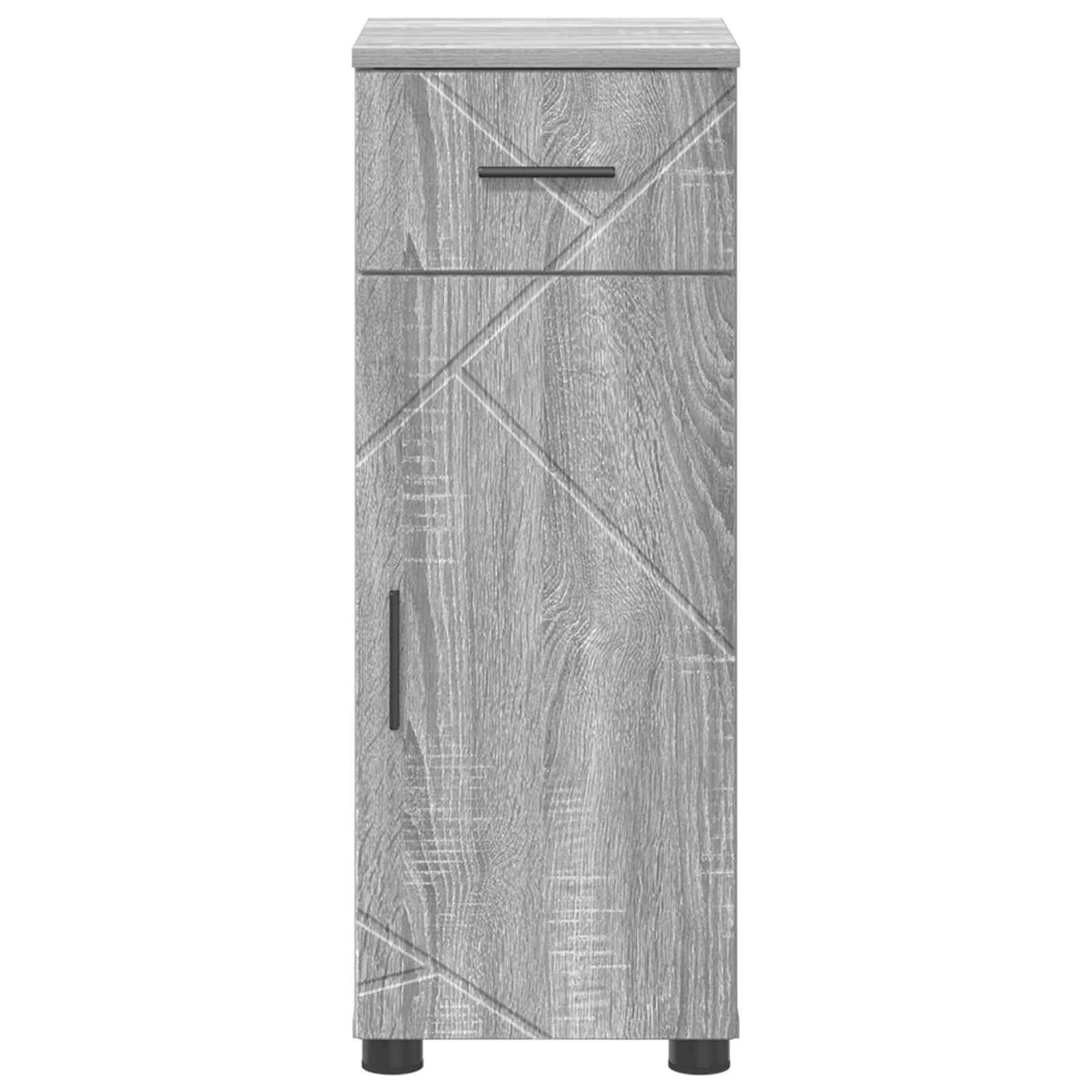 Mobile da Bagno Grigio Sonoma 30 x 35 x 80 cm | homemem39