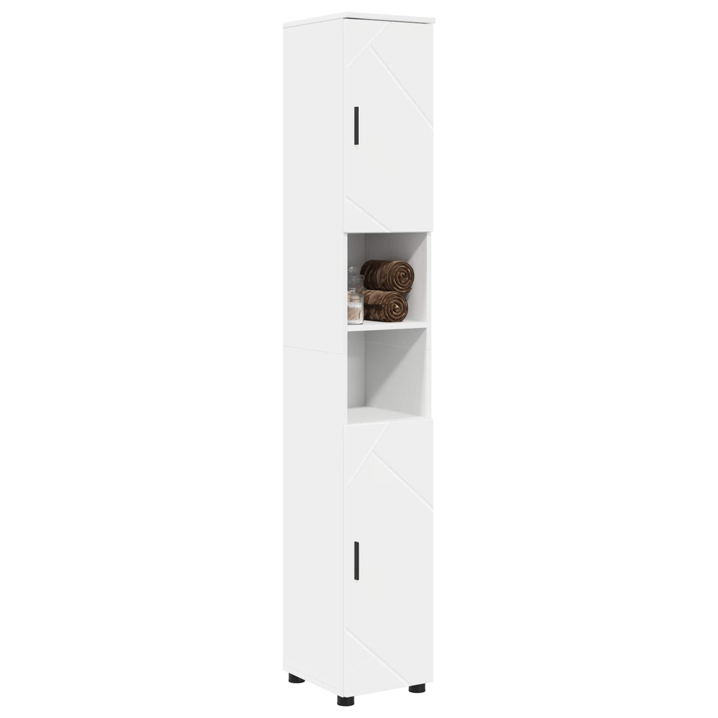 Mobile da Bagno Bianco 30 x 35 x 192 cm | homemem39