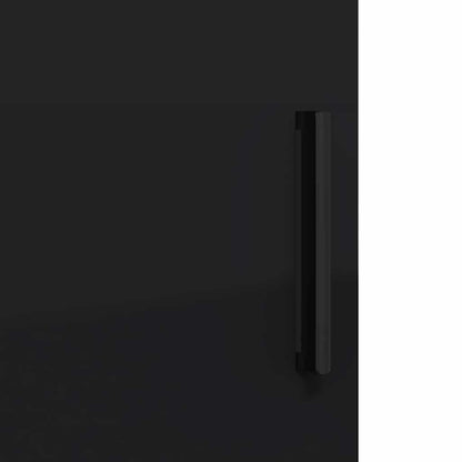 Mobile da Bagno con archiviazione Nero 30 x 35 x 192 cm | homemem39