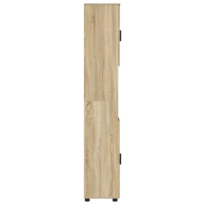 Mobile da Bagno con porta Rovere Sonoma 30 x 35 x 192 cm | homemem39