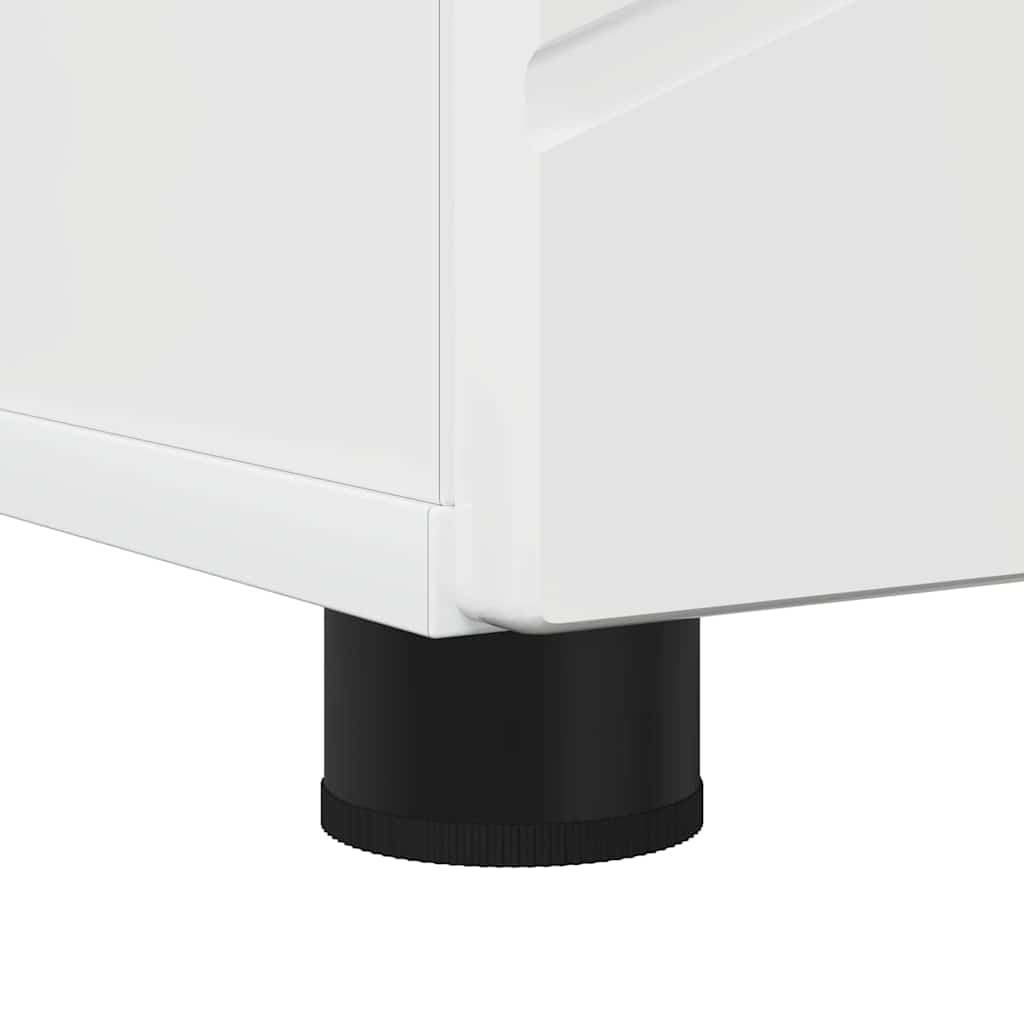 Mobile da Bagno Bianco Lucido 30 x 35 x 192 cm | homemem39
