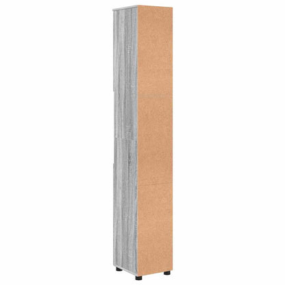 Mobile da Bagno Grigio Sonoma 30 x 35 x 192 cm | homemem39