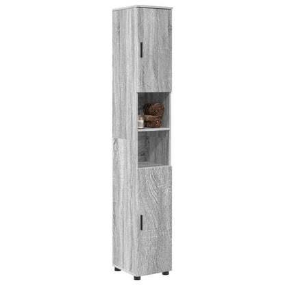 Mobile da Bagno Grigio Sonoma 30 x 35 x 192 cm | homemem39