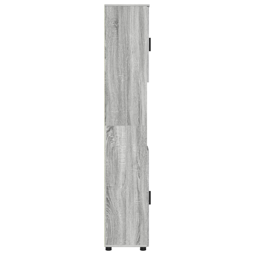Mobile da Bagno Grigio Sonoma 30 x 35 x 192 cm | homemem39