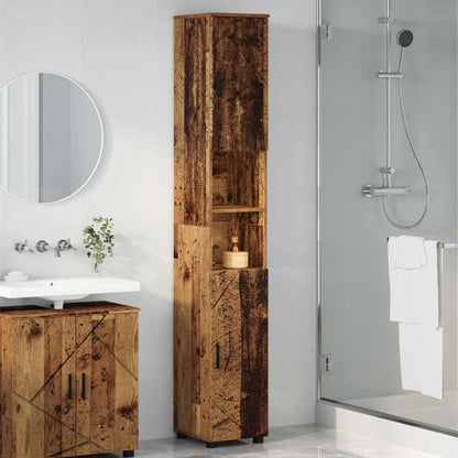 Mobile da Bagno Legno vecchio 30 x 35 x 192 cm | homemem39