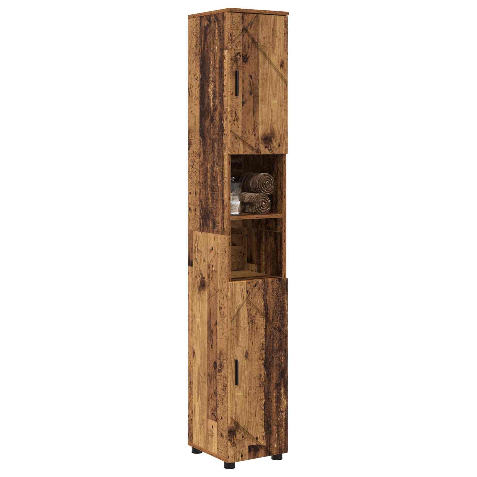 Mobile da Bagno Legno vecchio 30 x 35 x 192 cm | homemem39