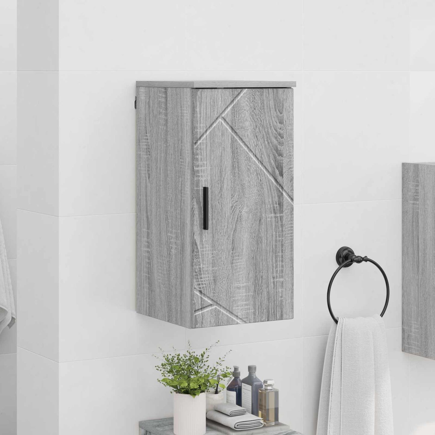 Mobile da Bagno Grigio Sonoma 30 x 31,5 x 61 cm | homemem39