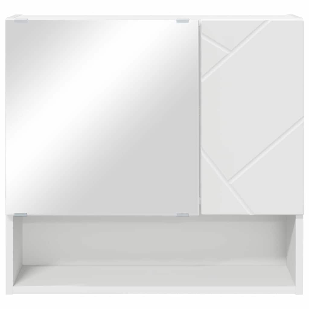 Mobiletto per specchio Bianco 59 x 17 x 55 cm | homemem39