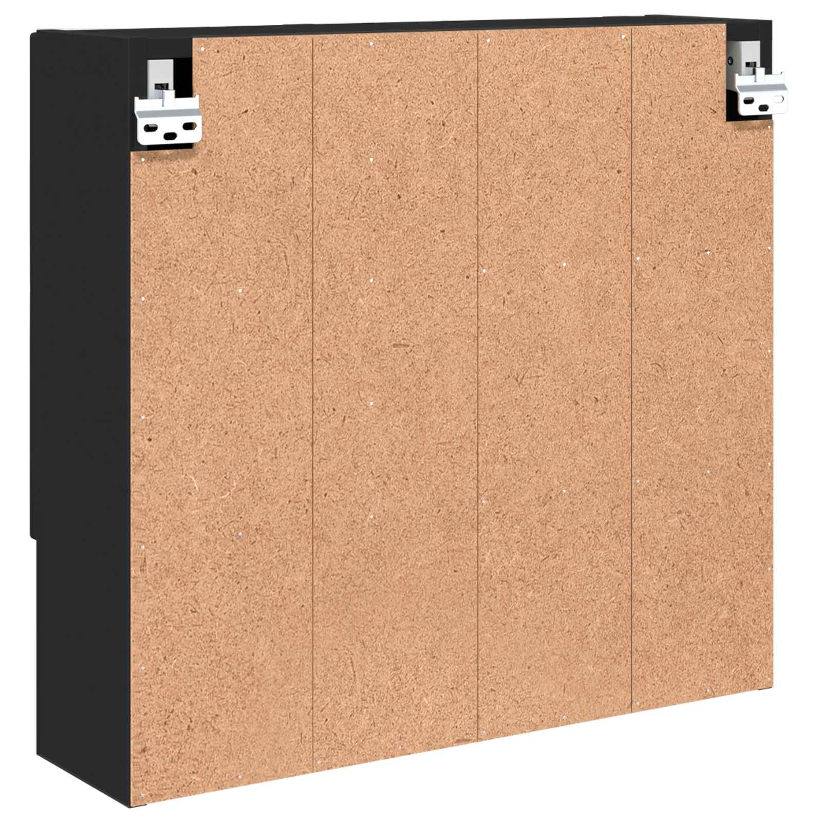 Mobiletto per specchio Nero 59 x 17 x 55 cm | homemem39