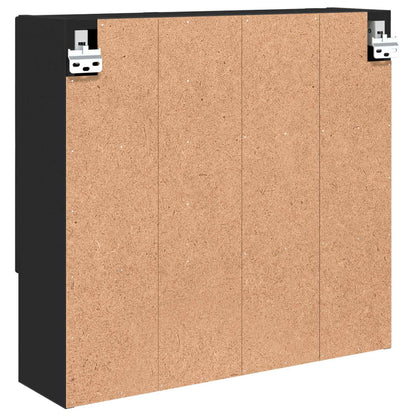 Mobiletto per specchio Nero 59 x 17 x 55 cm | homemem39