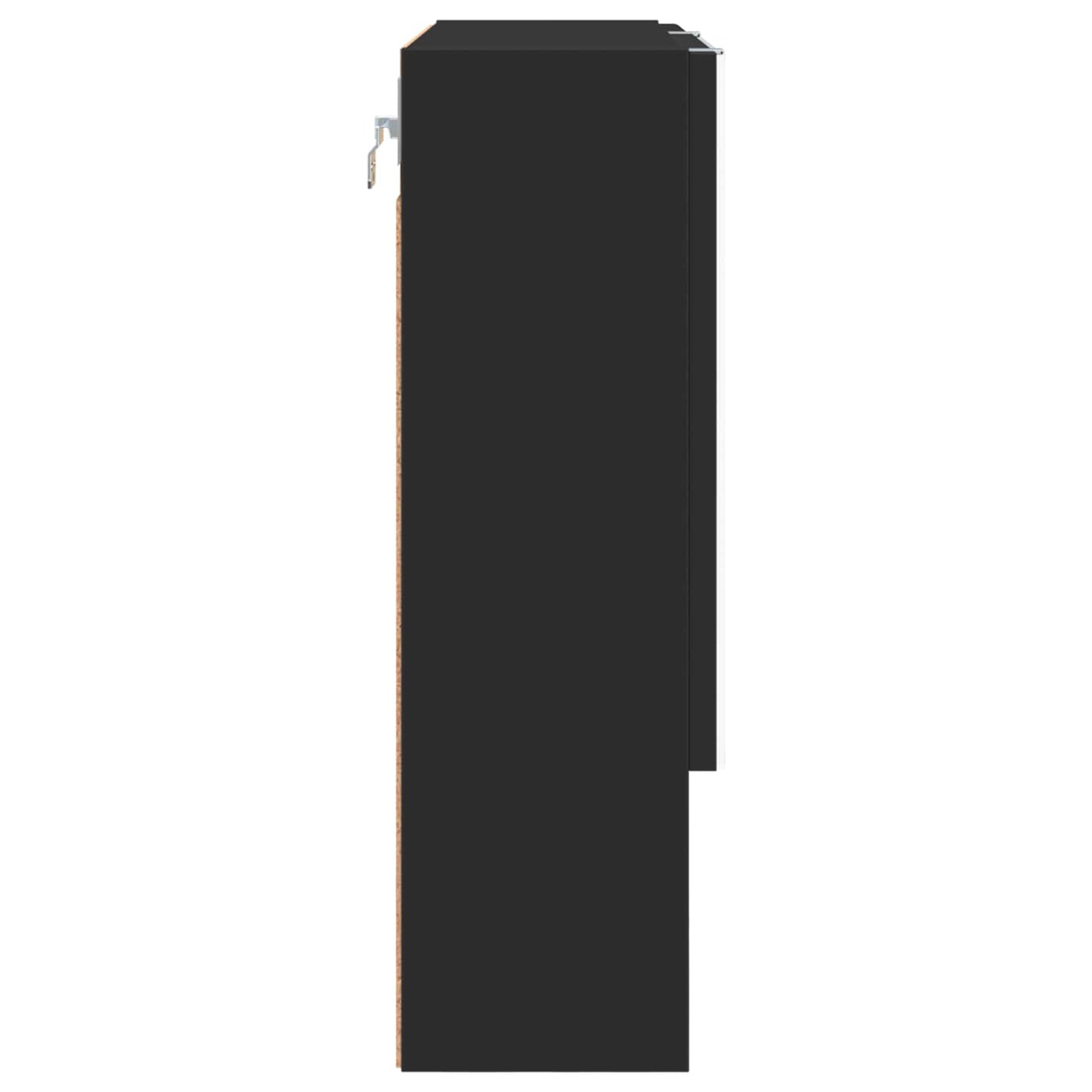 Mobiletto per specchio Nero 59 x 17 x 55 cm | homemem39