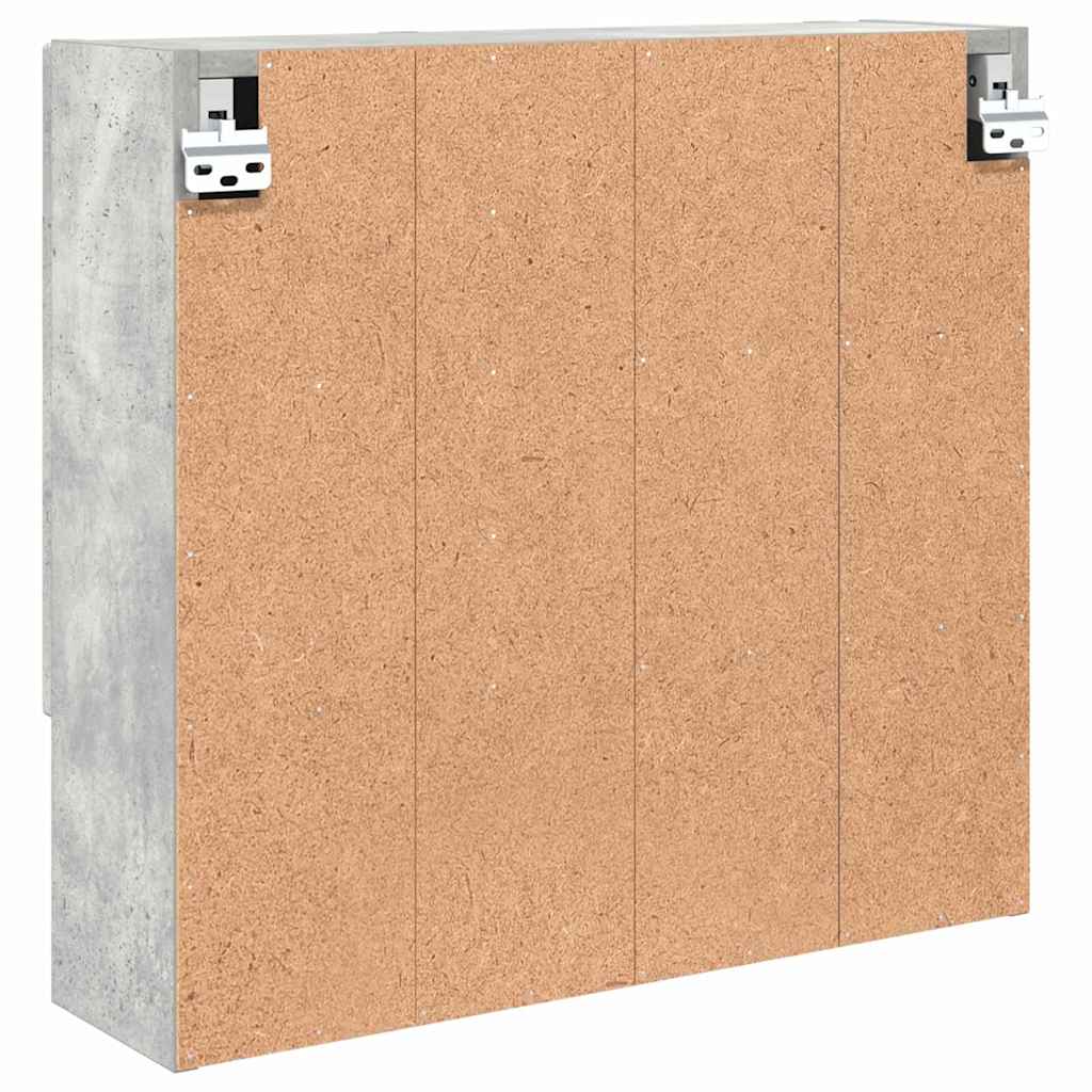 Mobiletto per specchio Grigio cemento 59 x 17 x 55 cm | homemem39