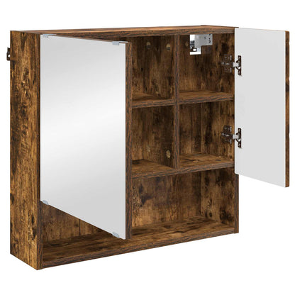 Mobiletto per specchio Rovere fumé 59 x 17 x 55 cm | homemem39