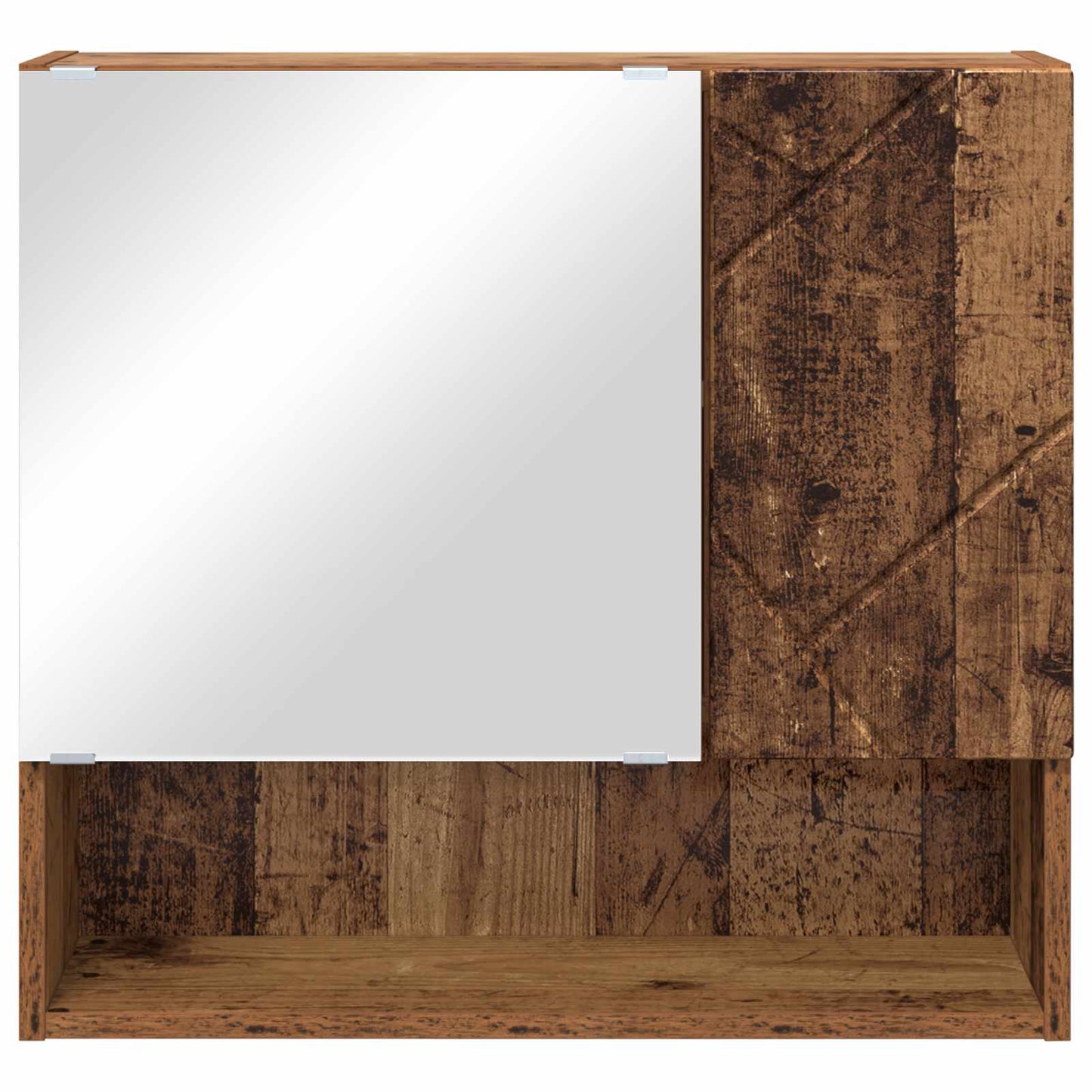 Mobiletto per specchio Legno vecchio 59 x 17 x 55 cm